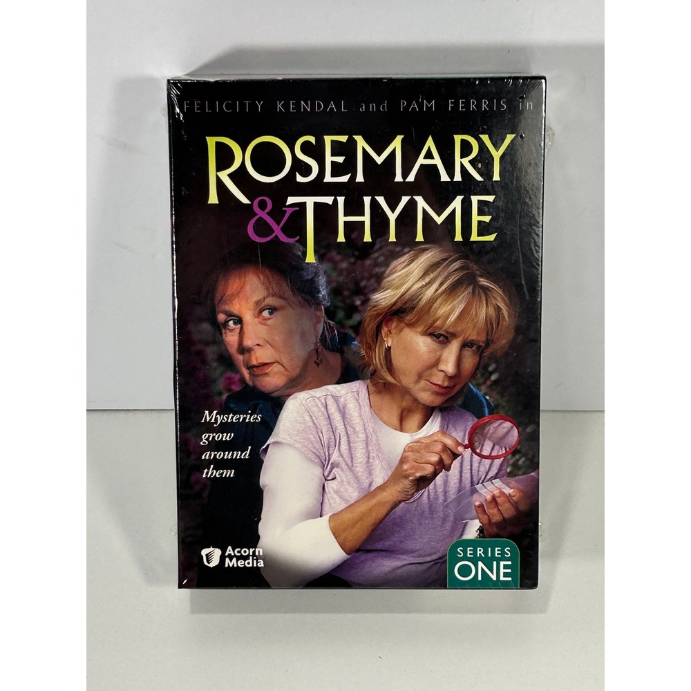 Rosemary & Thyme Series One DVD Set 6 Episodes British Mystery Acorn Media NEW